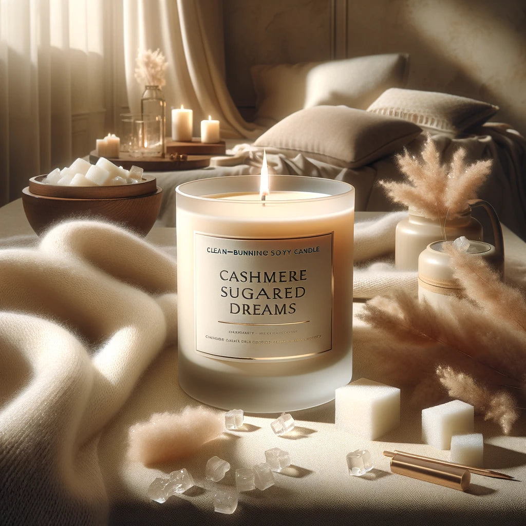 Cashmere Sugared Dreams Soy Candle