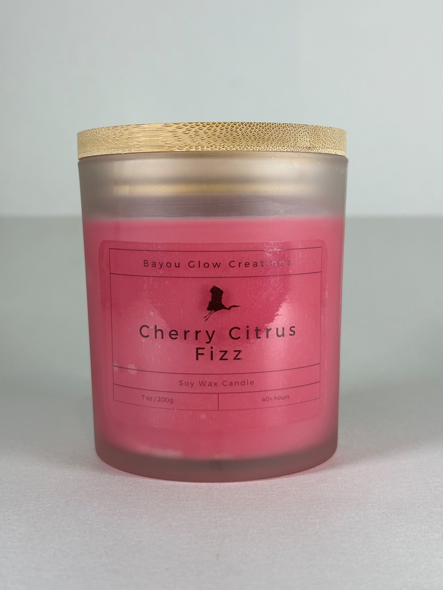 Cherry Citrus Fizz Soy Candle